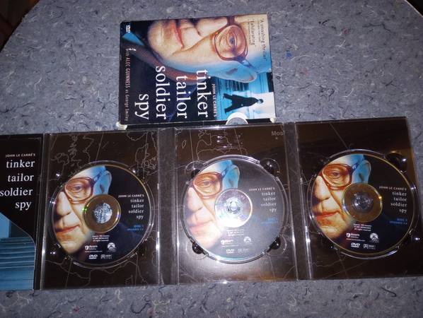 John Le Carre's "Tinker Tailor Soldier Spy" 4-CD-Set - $20 (Madison)63471317981697123