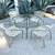 Mid Century Brown Jordan Kantan Patio Dining Set - Table + 4 chairs 2 thumbnail