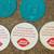 LOT OF 8 DAIRY QUEEN FREE TREAT PLASTIC TOKEN DENNIS THE MENACE POG 6 thumbnail