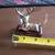 Vintage Silver Plate Mini Deer Figurine (Business Card / Photo Holder) 2 thumbnail