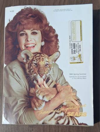 1985 Spring/Summer Sears Catalog - Stefanie Powers 1