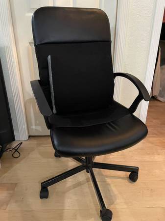 Leather Office chair computer chair(back holder not included) 1