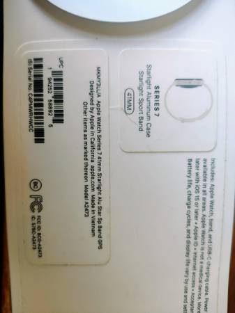 Apple Watch Series 7 New in Box - $75 (Belltown)63471357438465121