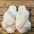 Womens size 7-8 Cream Fuzzy Plish Comfy Slippers- NEW 1 thumbnail