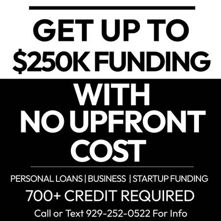 ►►NO UPFRONT COST LOANS - QUICK FUNDING WITH NO OUT OF POCKET COST ►► 1