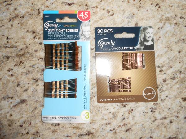 Goody Bobbie Pins, 39 Long/27 Short 1