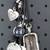 BRAND NEW CLIP-ON KEY CHAIN/PURSE BLING 2 thumbnail