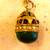 Small Faberge style egg pendant 2 thumbnail