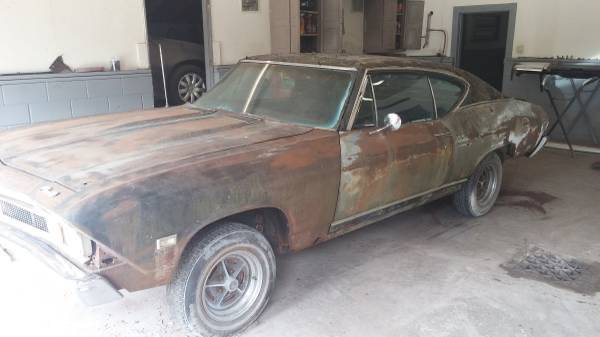 2 1968 Chevelle Convertibles & 68 SS 396 Cpe for Parts 1