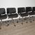 10 Mid Century Modern Walnut Wood and Gen. Leather Office Chairs 3 thumbnail