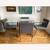 Like new 10 high end Crate & barrel Charlie Side Office Dining Chairs 12 thumbnail