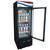 New 1 ONE DOOR 11cf GLASS SODA LED DISPLAY COOLER REFRIGERATOR CASTERS 1 thumbnail