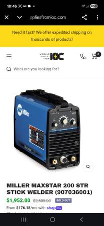 Miller welding machine 1