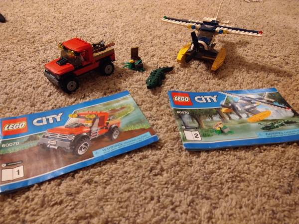 Lego City Water Plane Chase set #60070 1