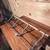 Antique Hanging Coat & Hat Rack Oak & Iron 3 thumbnail