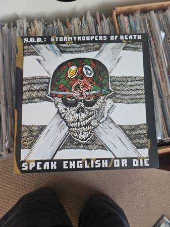 【LP】S.O.D　SPEAK ENGLISH OR DIE S.O.D.: Stormtroopers Of Death – Speak English Or Die