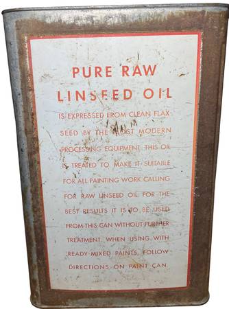 Vintage Norlin Brand 5 Gallon Oil Can Rare - $10 (Baldwin)63471464574593121