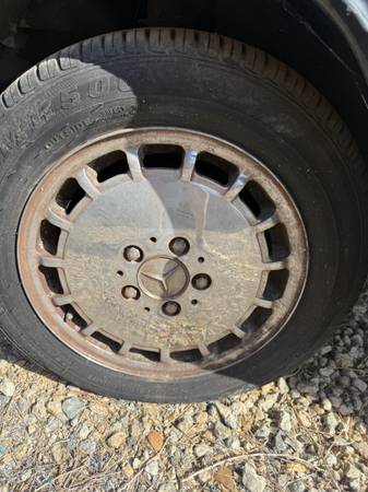 1987 Mercedes 190E rims 1
