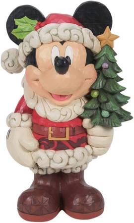 Disney Traditions 17” Mickey Mouse OLD ST. MICK Figurine New 1