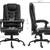 Vinsetto Vibrating Massage Office Chair Executive Recliner w Footrest 3 thumbnail