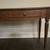 Ethan Allen Solid Wood Sofa Table / Console Table w/ Glass Top 12 thumbnail