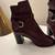 Isabel Marant Leather Ankle Boots – Burgundy – Size 35 (Fits 5–5.5) 2 thumbnail