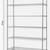OLYMPIC 5 WIRE RACK SHELVING CHROME CLEAN DELIVERY 18"X60"X74" ROLLING 1 thumbnail
