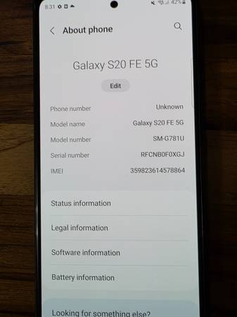 Samsung Galaxy S20 FE 1