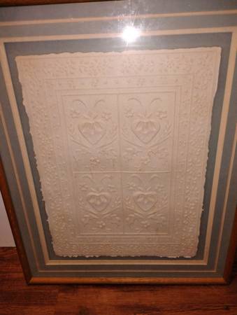 Framed Embossed Artwork 1