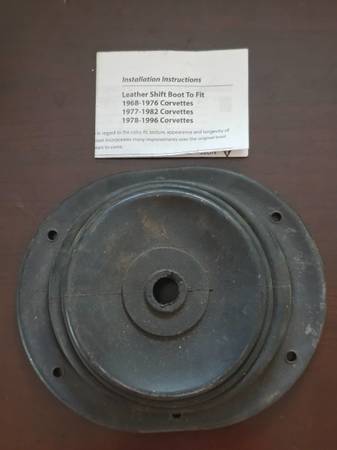 Corvette Leather Shift Boot-New 1