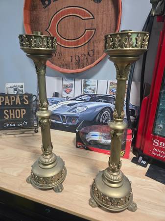 Brass Candle Holders 1