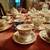 English Bone China Cups & Saucers, Cream & Sugars 1 thumbnail