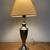 Lamp /Light Tabletop Brush Nickel 18 1/2" tall top of bulb 1 thumbnail