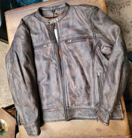 Milwaukee Leathers. MC Jacket 3XL New. BNWT 1