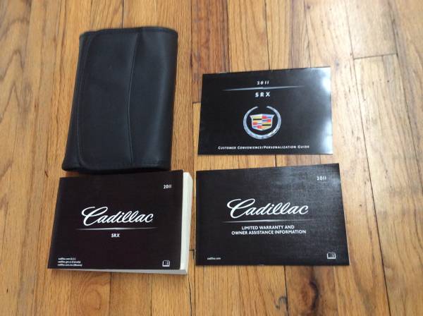 Cadillac SRX 2011. Manual Book 1
