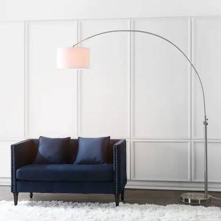 SAFAVIEH Lighting 86-inch Ascella Arc Floor Lamp - 72"x18"x86" 1