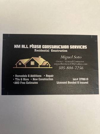 Residential construction services 1