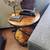 Wooden Round Top Side Table With Iron Metal Base-20"W x 24"H-NOW 2 thumbnail