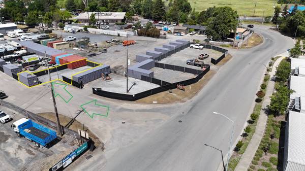 2,000 Sqft. Container Storage Yard #45 - Shiloh Industrial Park 1