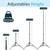 7 Ft Aluminum Light Stand Light Photography Tripod Stand with Case 2 thumbnail