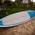Sunset SUP Paddleboard Blue Stained Wood Grain Paddle Board 6 thumbnail