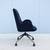 Steelcase West Elm Work Kent Office Desk Chair Royal Blue Velvet, New 14 thumbnail