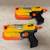 NERF Yellow Orange NSTRIKE SWITCH SHOT EX-3 U HAND CONTROLLER GUN 4 thumbnail