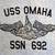 USS Omaha ~ nuclear submarine ~ SSN 692 ~ T-Shirt ~ XL 1 thumbnail