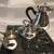 CHRISTOFLE "ALBI" SILVER PLATED COFFEE SET 3 PIECES [NEW & UNIQUE] 1 thumbnail
