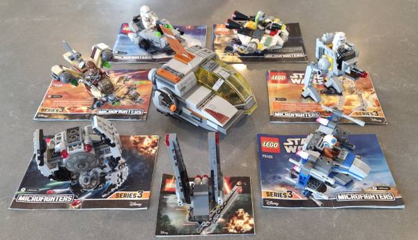 7 Lego Disney Star Wars Microfighters w Resistance Transport 75176 1