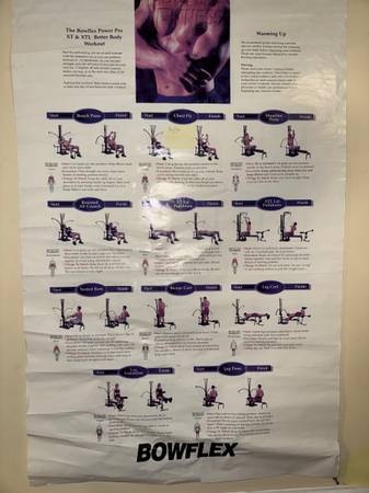 Bowflex Pro XTLU with all attachments 1