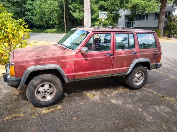 1990 Jeep Cherokee XJ Laredo - $1,800 (Mountlake Terrace)634746490252811221