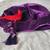 Purple velour cloche hat 1 thumbnail