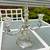 Vintage Crystal four light Candelabra holder with prisms 11 thumbnail